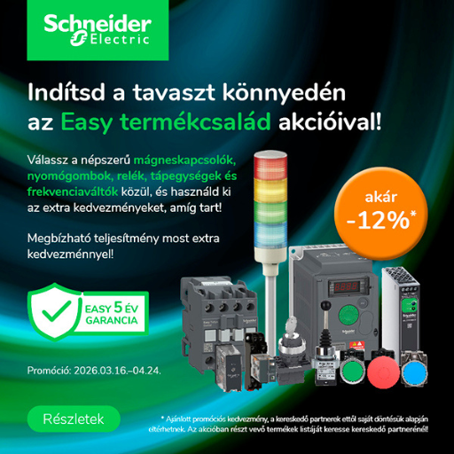 SCHNEIDER - Indítsd a tavaszt könnyedén az Easy termékcsalád akcióival